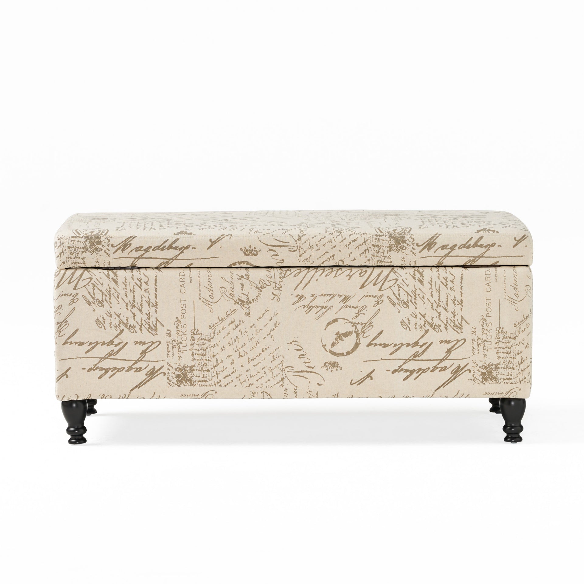 Storage Ottoman,Rectangular Ottoman Bench,Upholstered Storage Bench,Foot Rest for Living Room, Entryway and Bedroom,