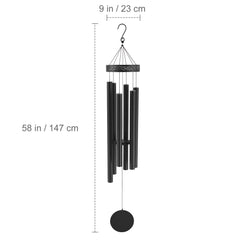 Wind Chimes for Outside 58-Inch Aluminum Memorial Deep Tone Wind Chimes