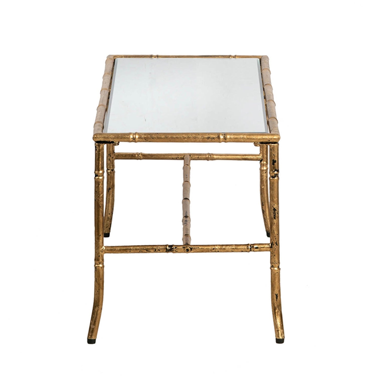 36x16x16.5" Antique Gold Coffee Table