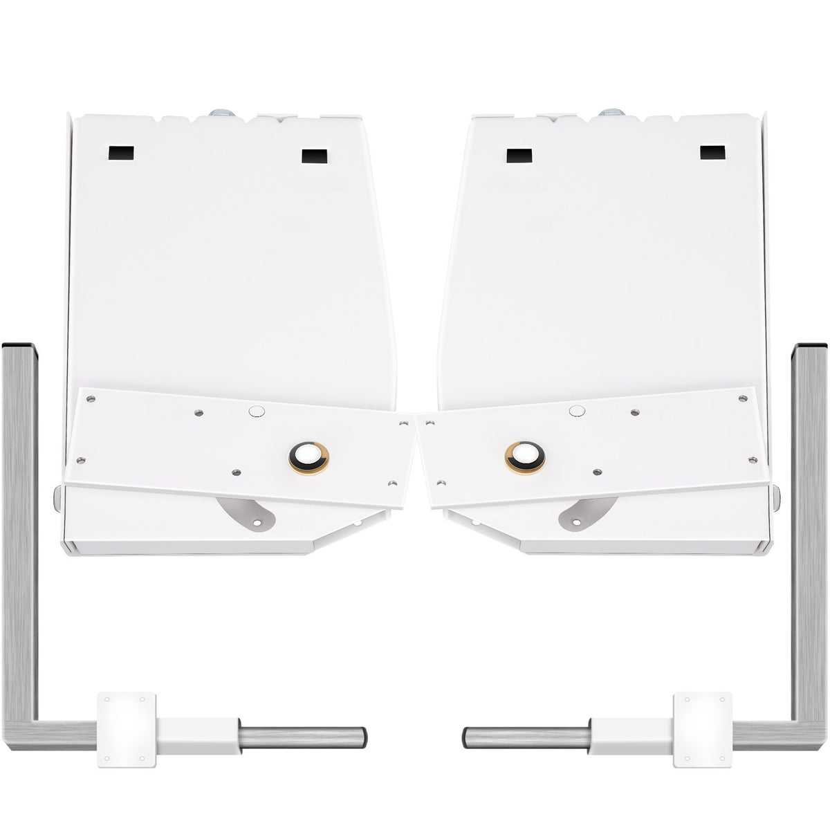 Murphy Mounting Wall Springs Mechanism Heavy Duty Support Hardware DIY Kit for King Queen Bed (Vertical), White