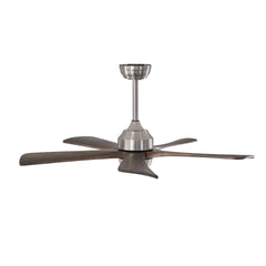 42" 5PCS Solid Wood Blades Ceiling Fan with Lights Remote Control,Quiet DC Motor 3 Blade Ceiling Fans 6 Speed Levels,Reversible Ceiling Fan,for Patio Living Room,Bedroom,Office,Indoor.(Stain nickel )