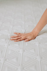 Omne Sleep 8" Gel Memory Foam Mattress Twin XL in White/Dark Gray