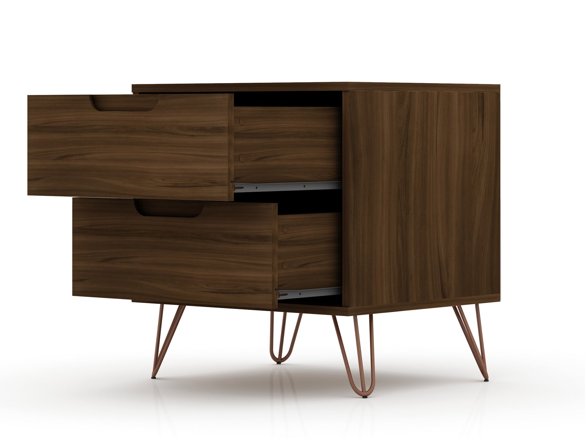 Nightstand in Chestnut Brown