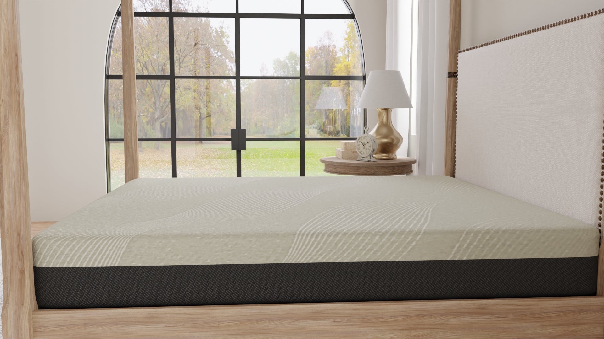 Omne Sleep Twin Medium Gel Memory Foam Tight Top 10 Inch Mattress