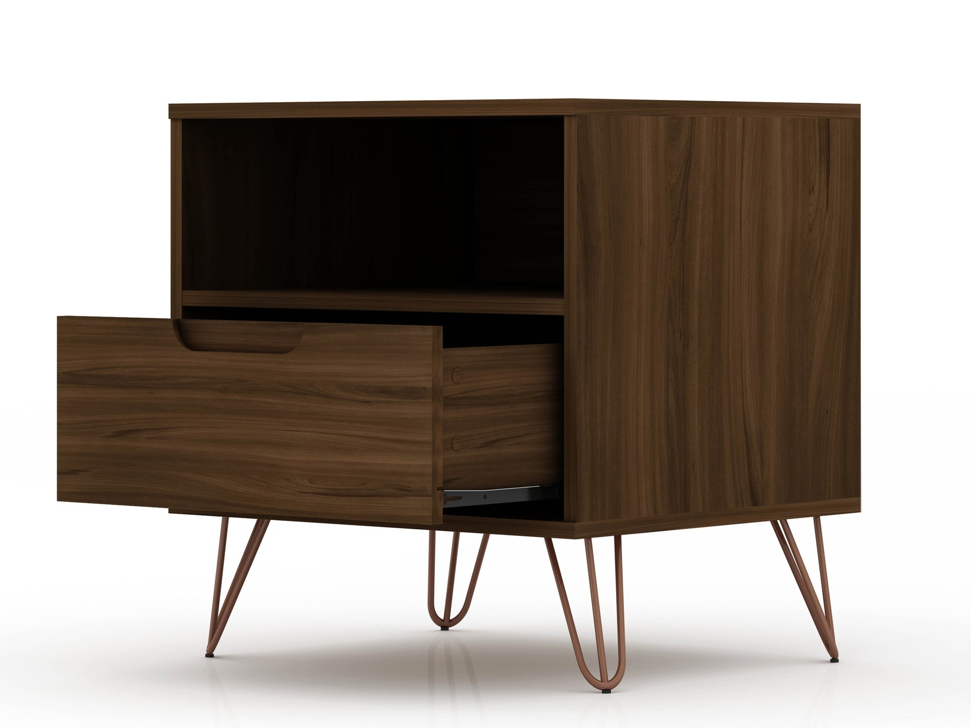 Nightstand in Chestnut Brown