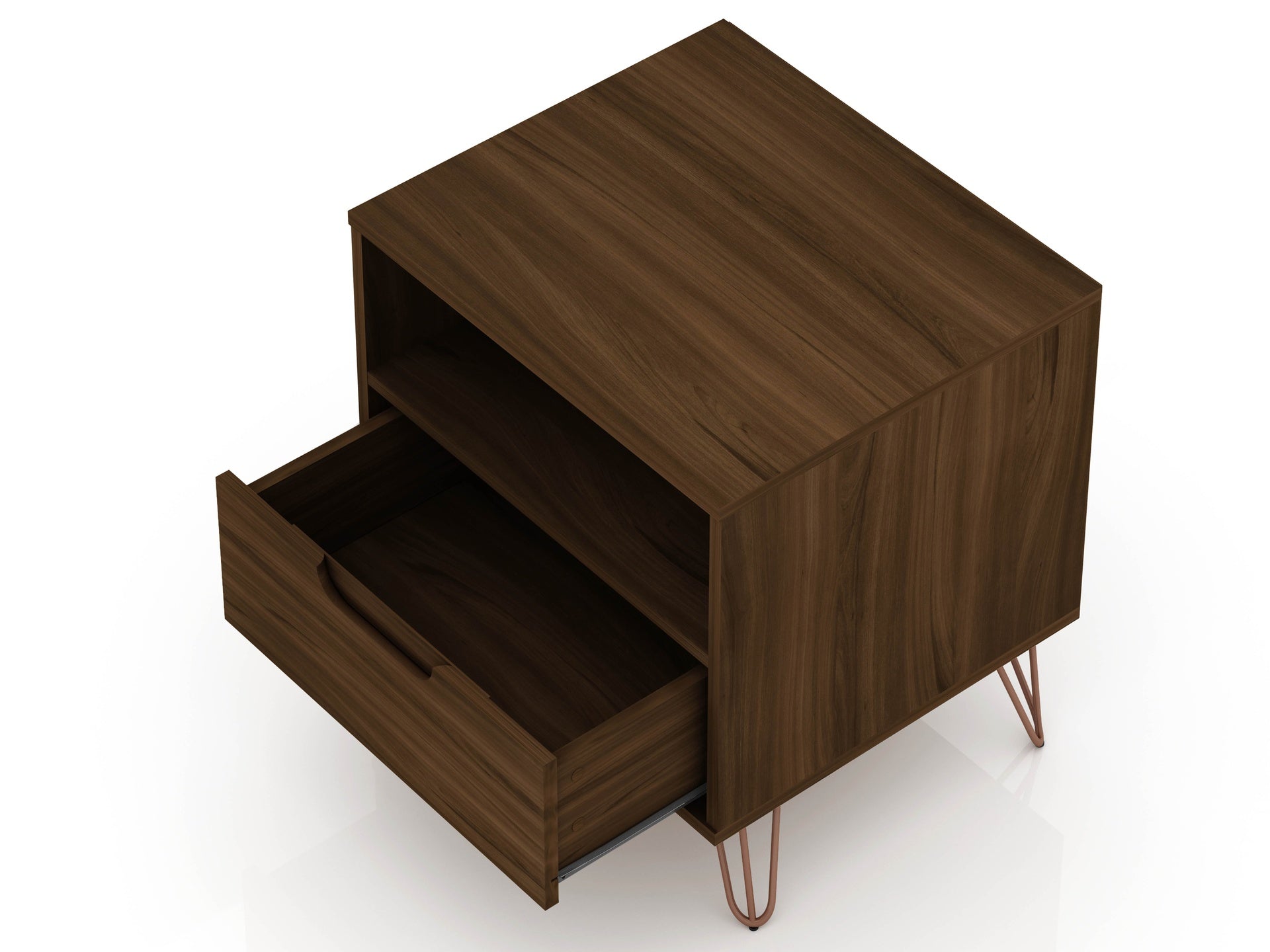 Nightstand in Chestnut Brown