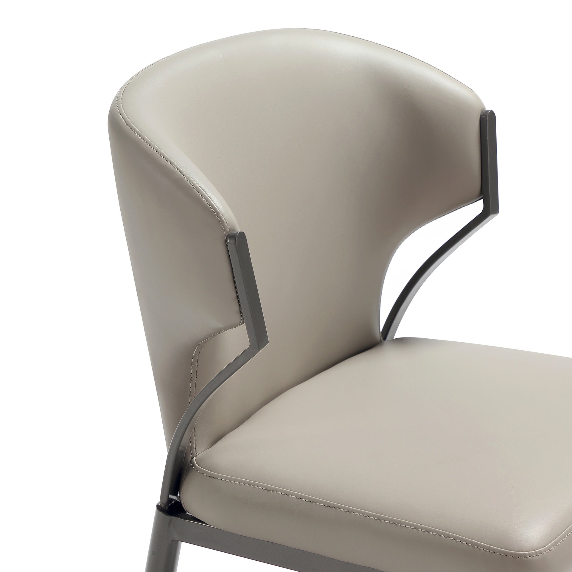 Dining Chair - Set of 2 in Light Gray