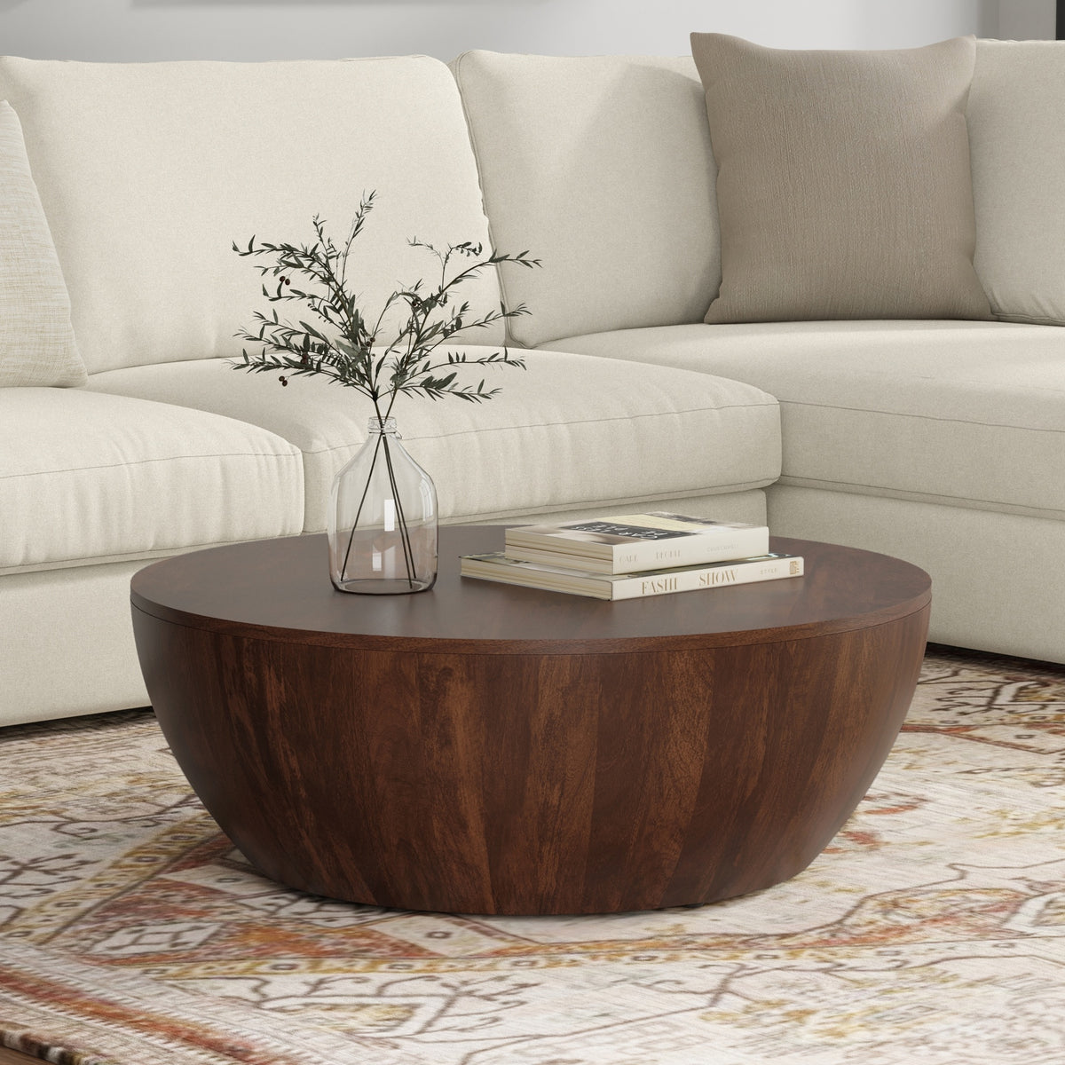 Elmbrook Drum Coffee Table