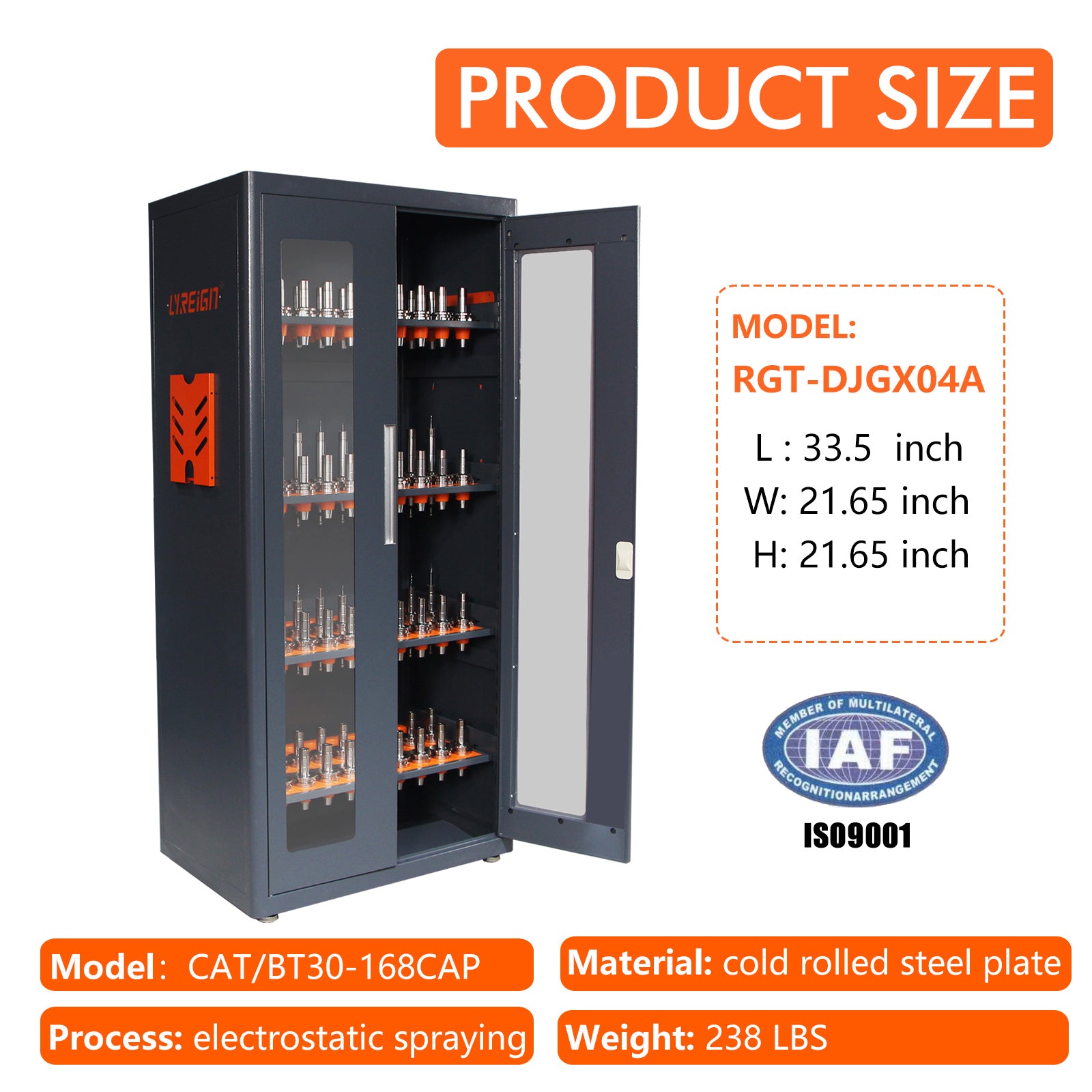CAT30 tool holder cabinet