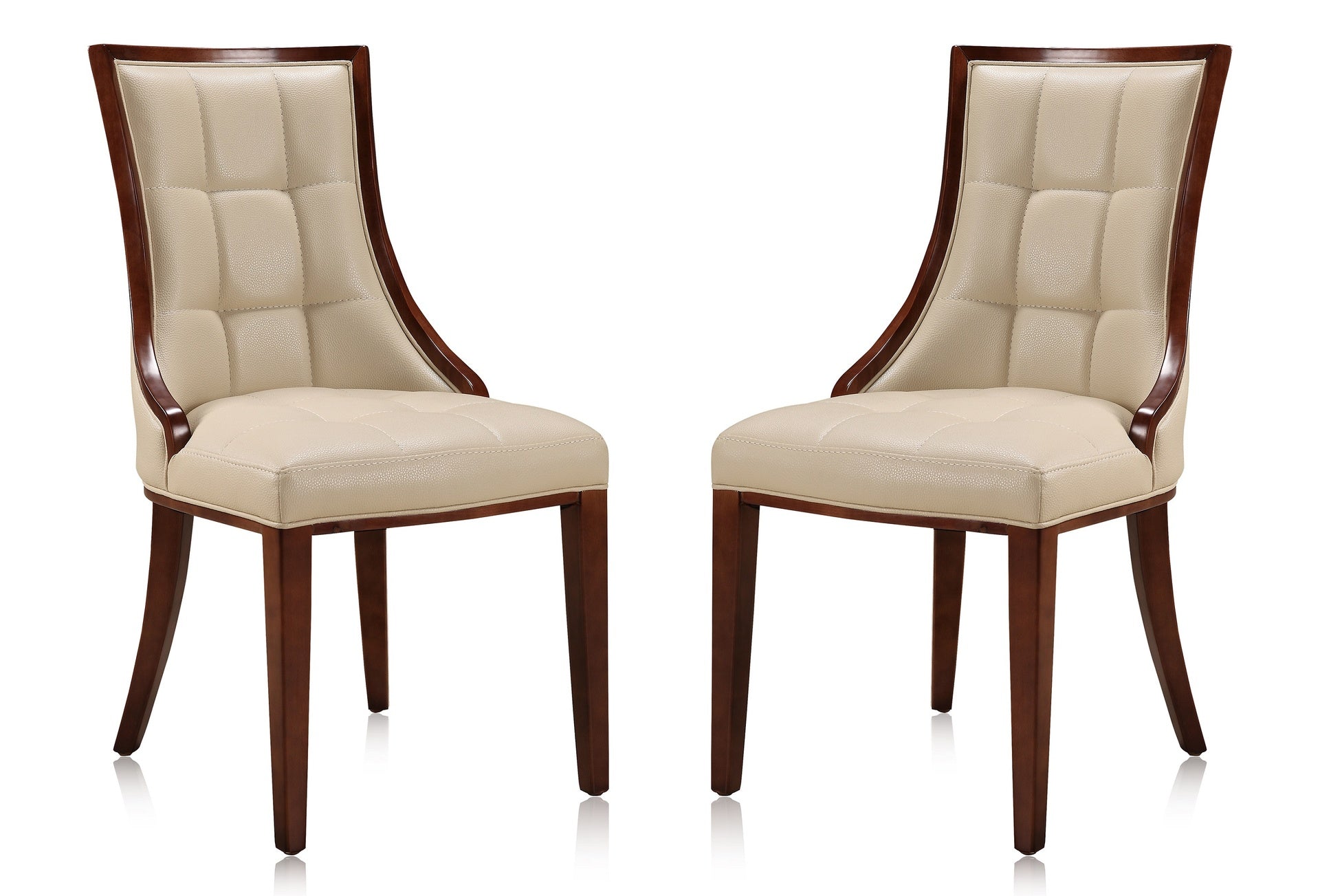Dining Chair - Set of 2 in Cream