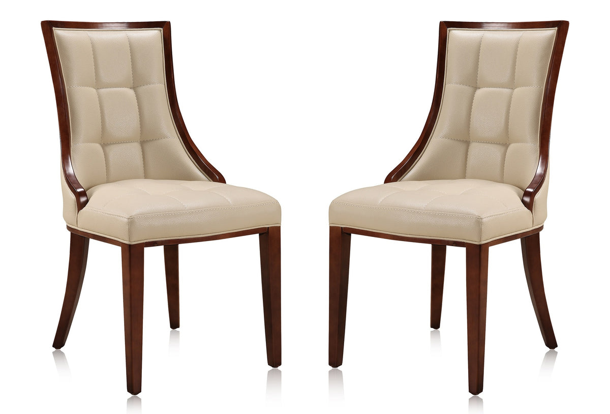 Dining Chair - Set of 2 in Cream