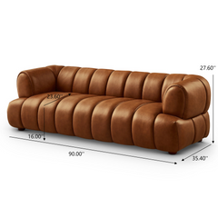Jasmin  89.7'' Upholstered Sofa