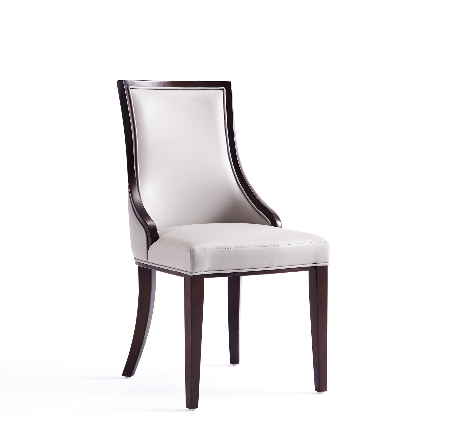 Dining Chair - Set of 2 in Light Gray