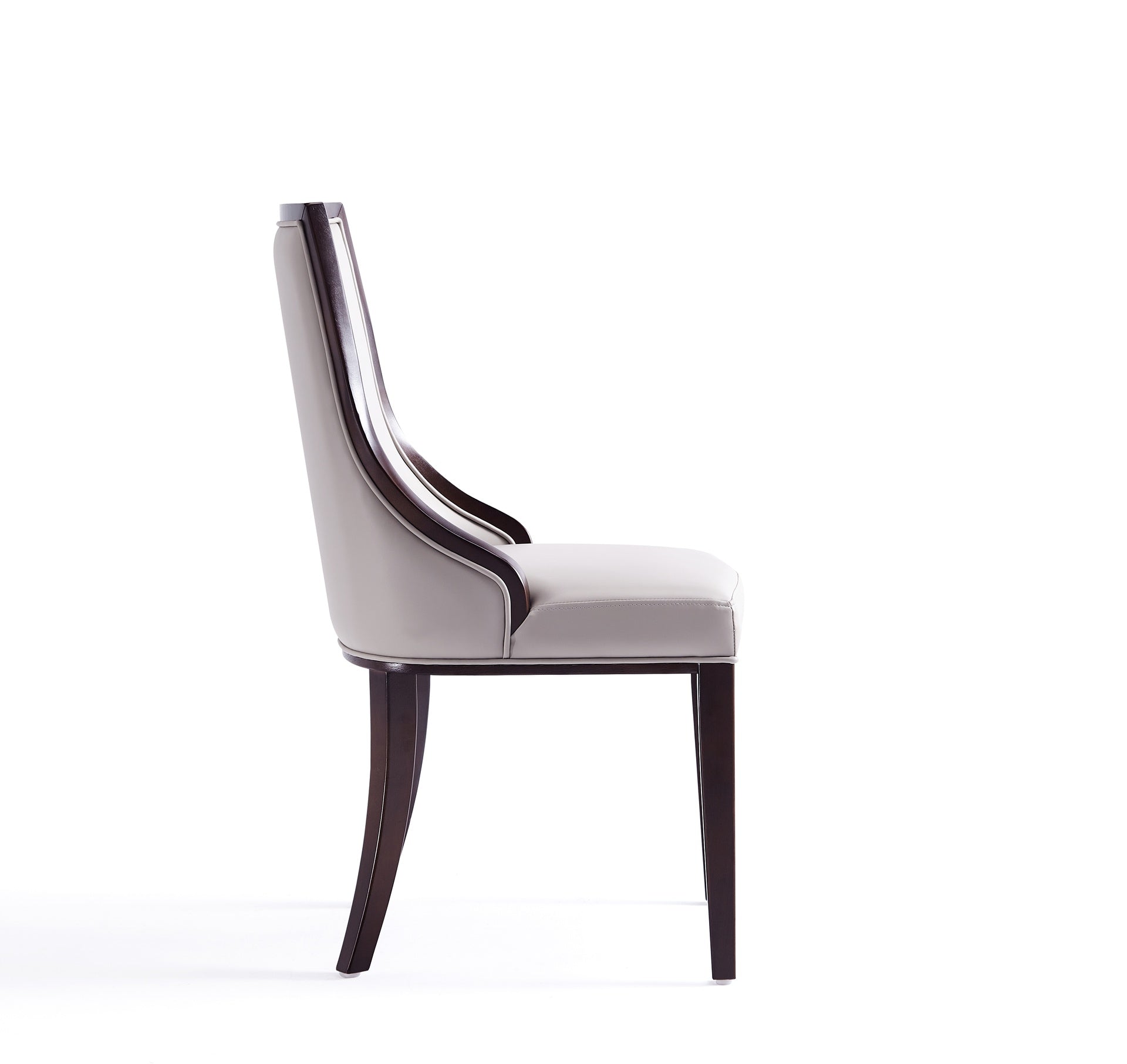Dining Chair - Set of 2 in Light Gray