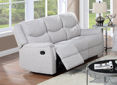 Modern Contemporary Style 1pc Recliner Sofa Plush Armrest And Headrest Sincere Bone Finish Primary Living Room Furniture