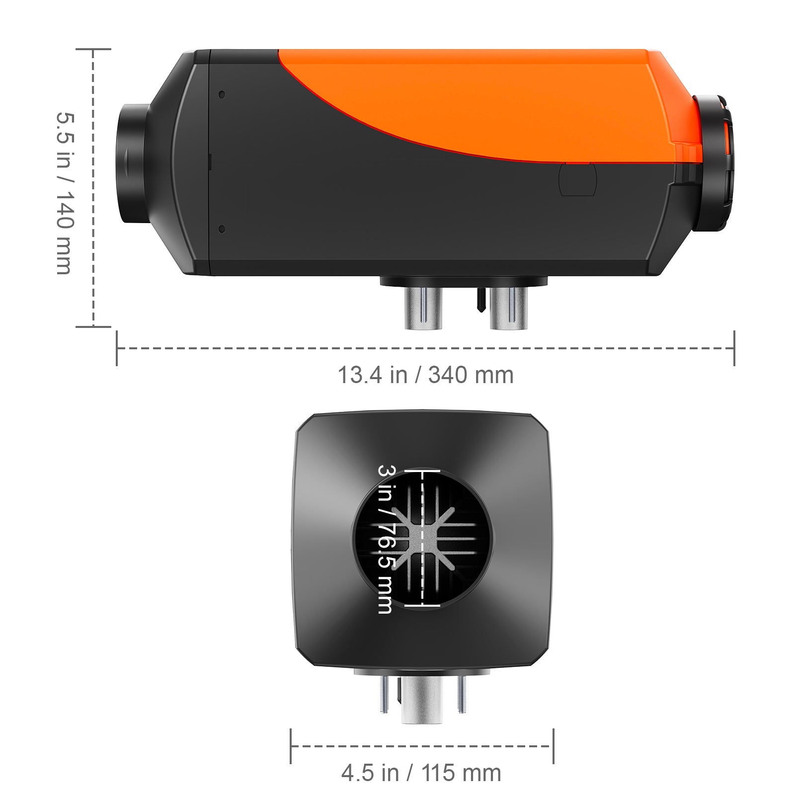 Diesel Air Heater 12V 2KW Bluetooth App LCD Display for Car Bus RV