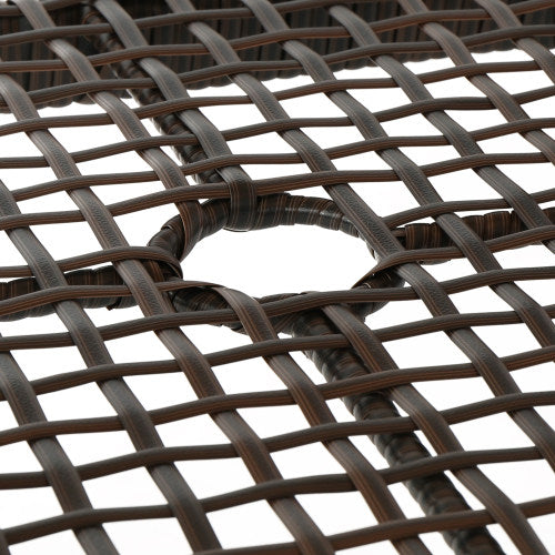 Outdoor Resin Table, old version 56225.00TBLBRN