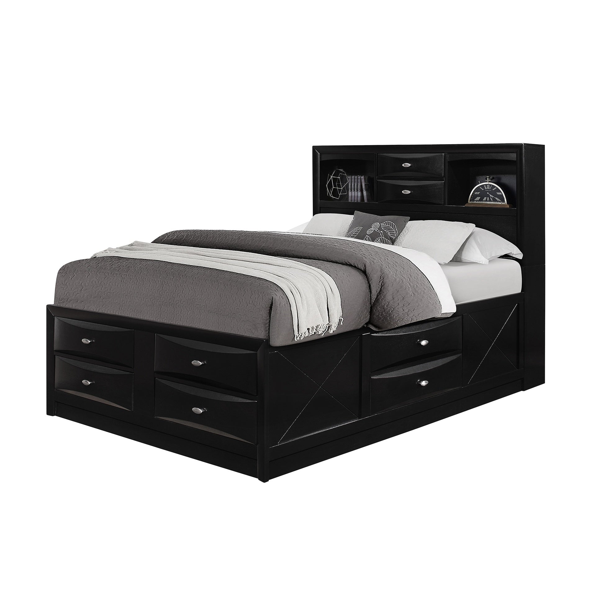 LUCILLE BLACK KING BED