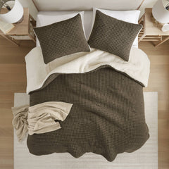 Knit Chenille Comforter Set King