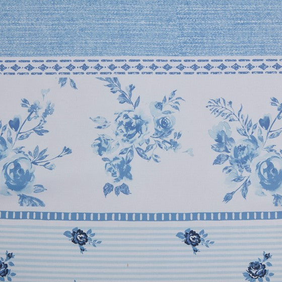Twin/Twin XL Floral Striped Comforter Set