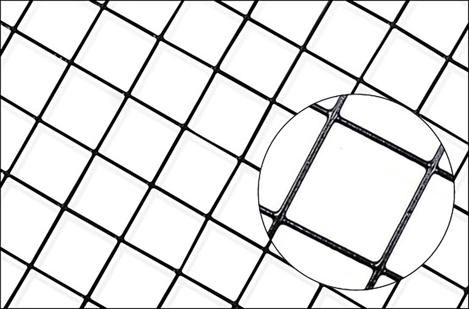 Black Hardware Cloth 5 ft × 50 ft, 19 Gauge 1/2 inch Black PVC Vinyl Coated Welded Wire Fence Supports Poultry Netting Chicken Coop Cover Wire Fencing Black PVC Wire Mesh