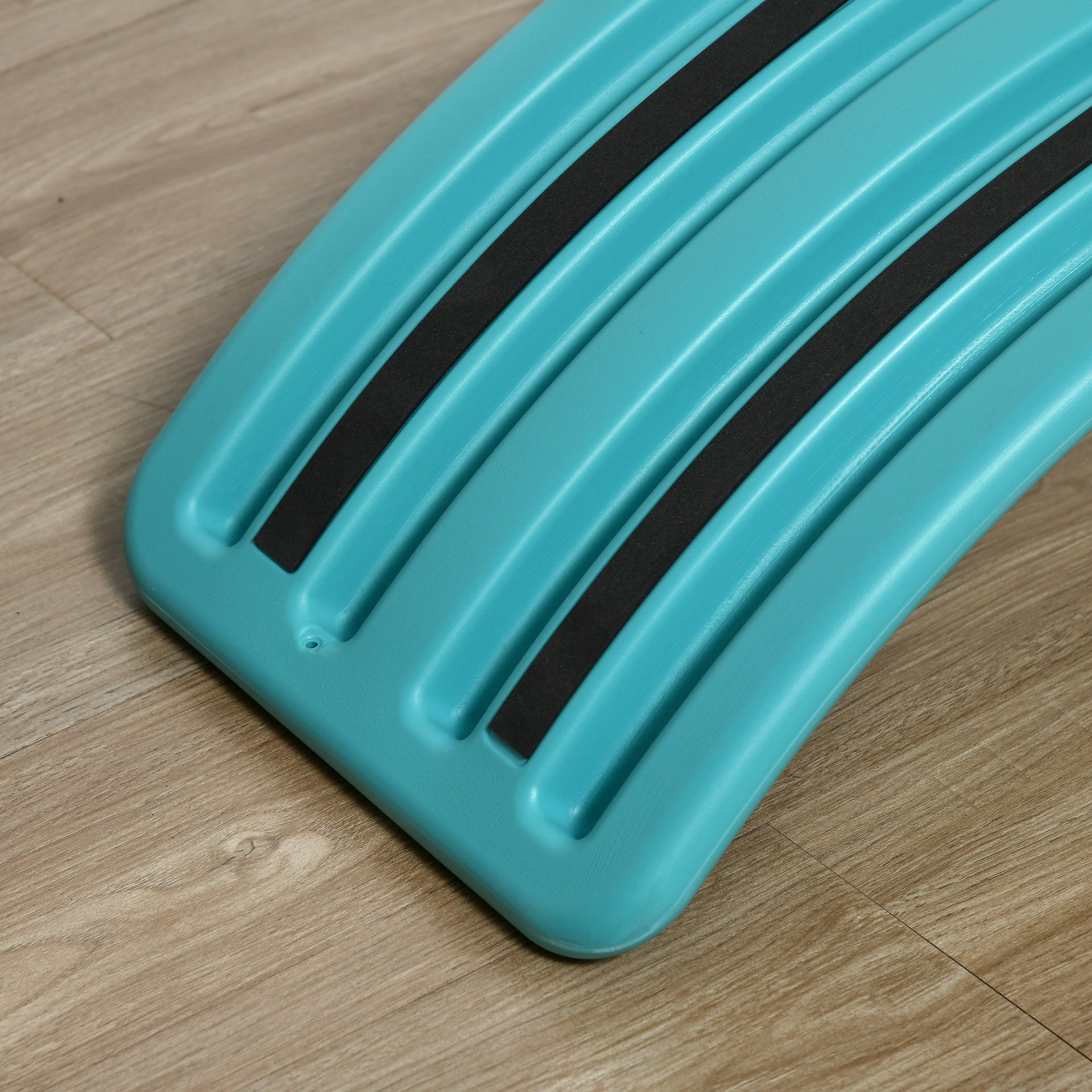 Qaba Kids 32" Balance Board, Wobble Board for Kids / Toddlers, Curvy Rocker Board, Preschool Learning Montessori Waldorf Toy for Ages 3-6 Years Old, Blue