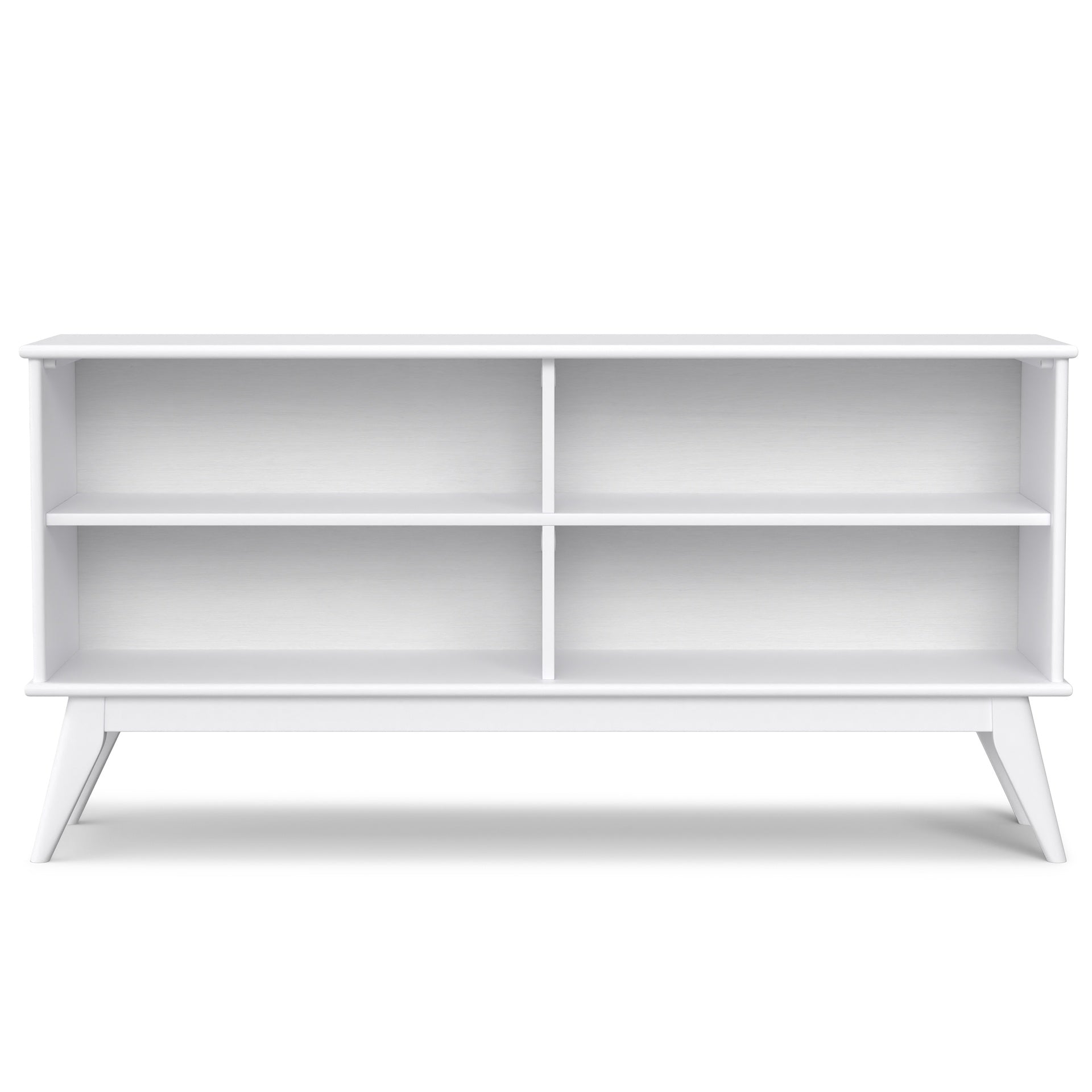 Draper Mid Century Low Bookcase
