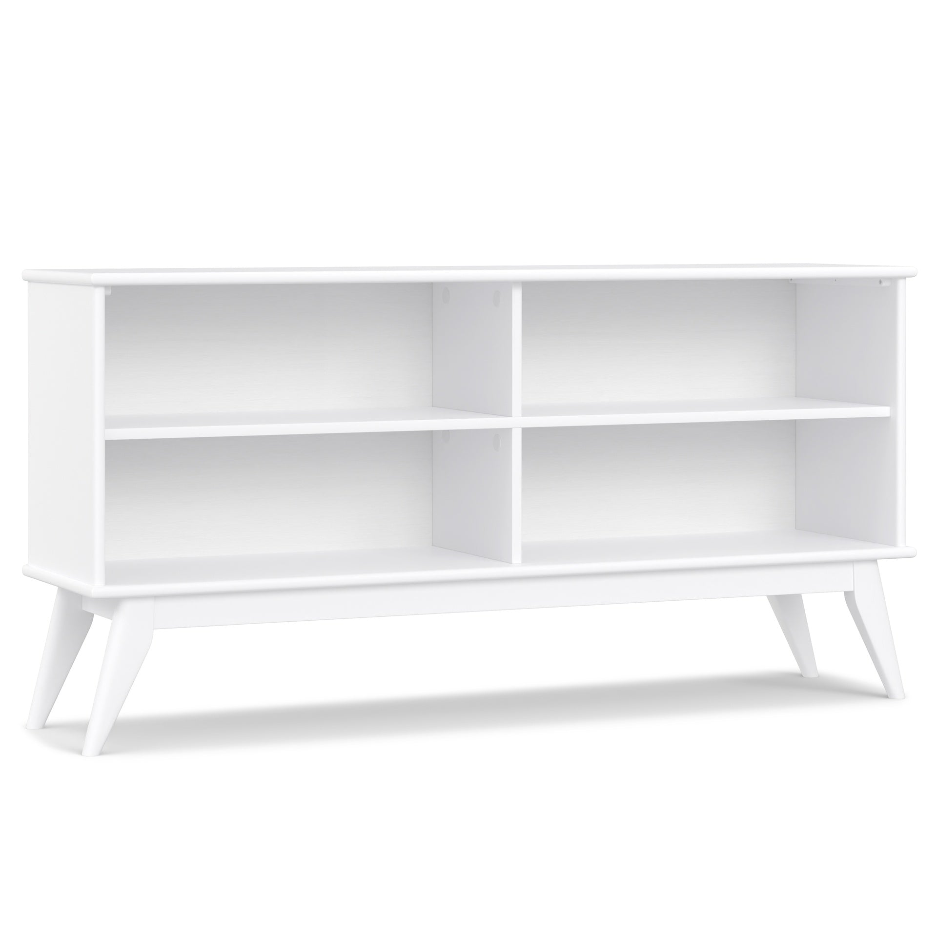 Draper Mid Century Low Bookcase