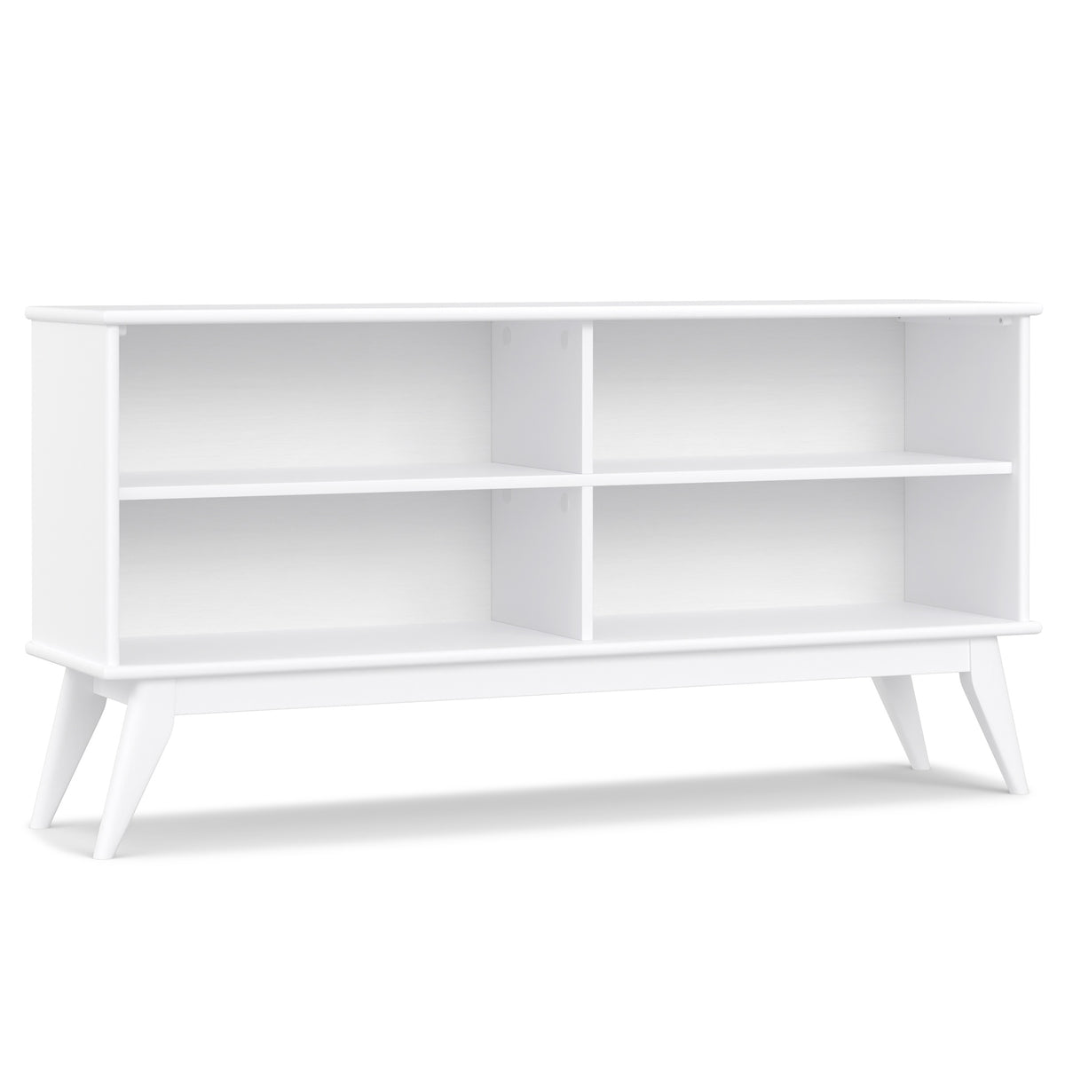 Draper Mid Century Low Bookcase