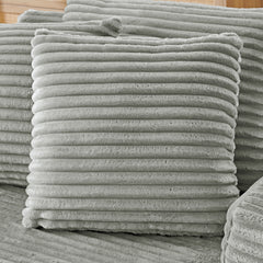 Single lazy sofa lounge chair, no assembly required, made of velvet fabric, fluffy modern single lounge chair, used for indoor living rooms and bedrooms-Gray