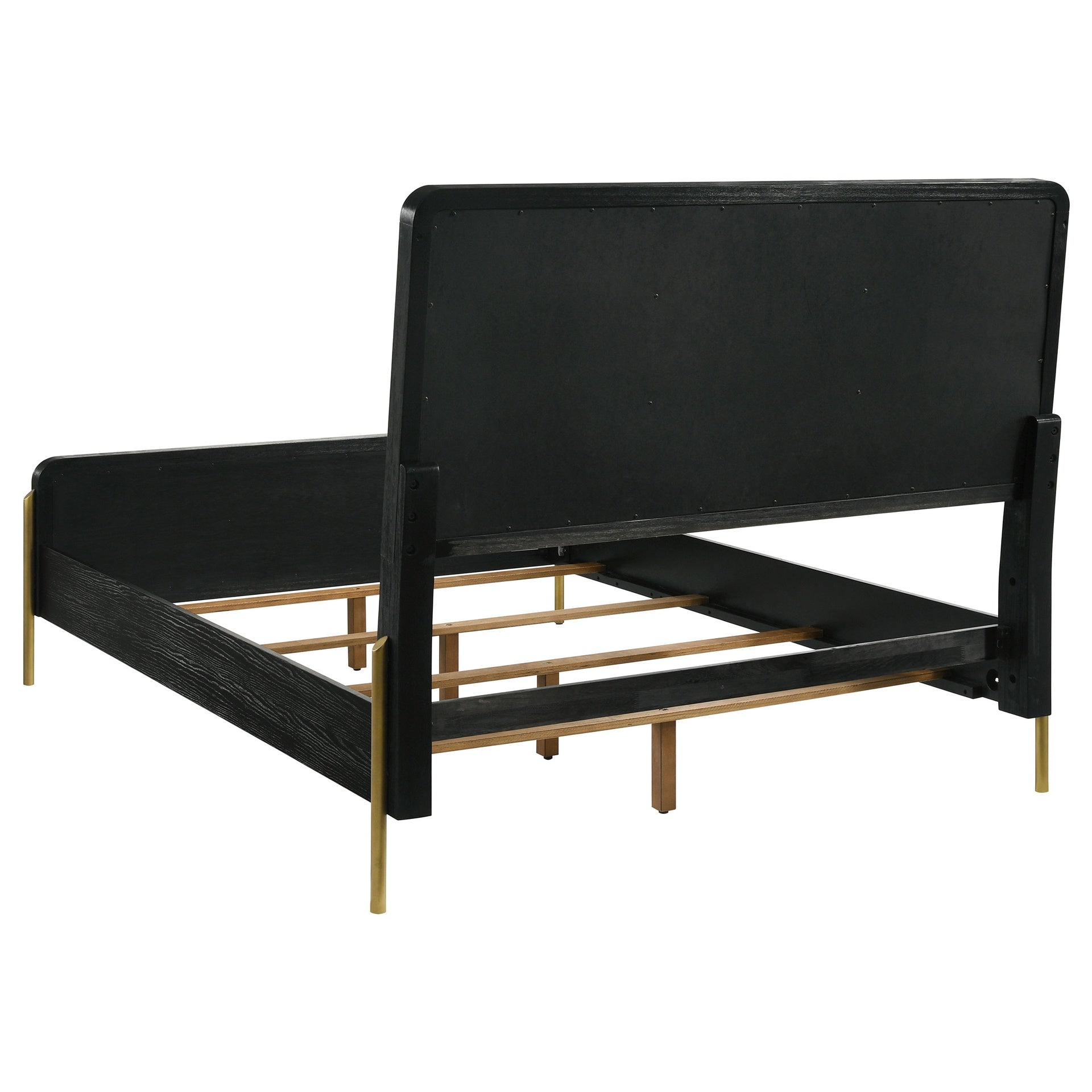 Anser Black and Grey 4-piece Eastern King Bedroom Set