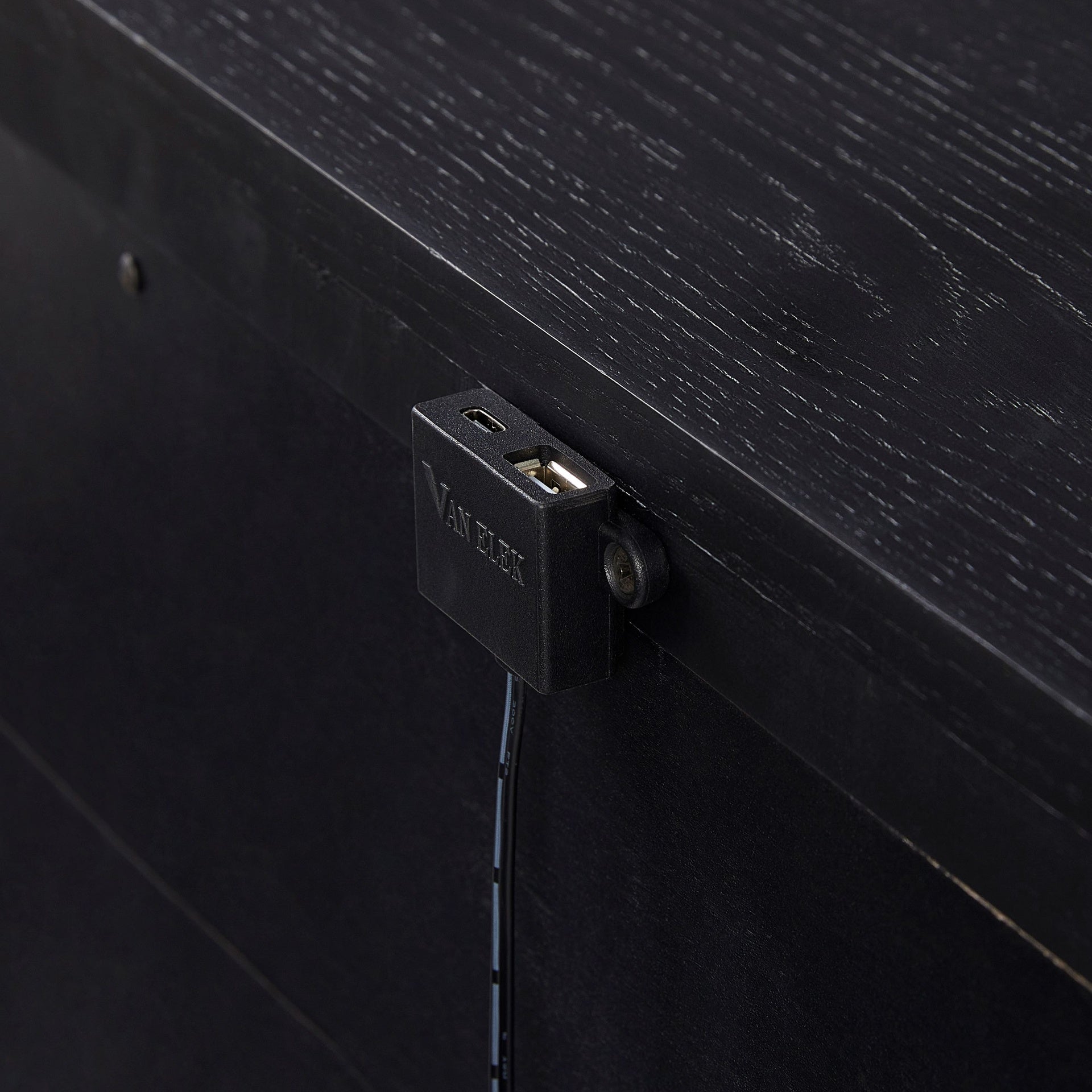3 Drawer Nightstand With USB
