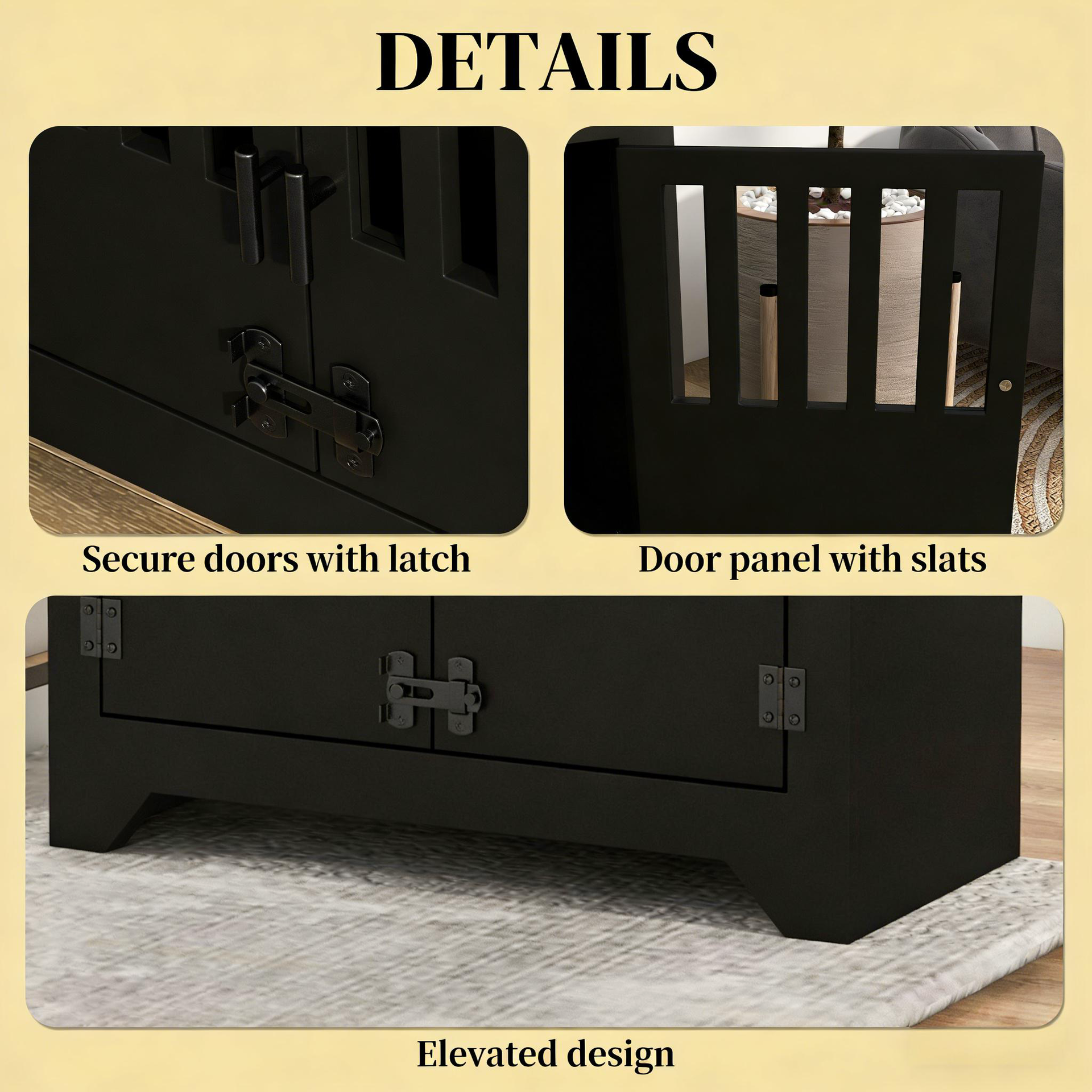 Dog Feeding Station,Dog Food Storage Cabinet