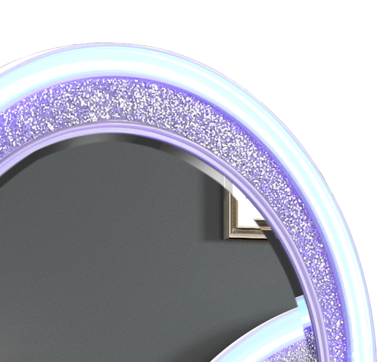 Perla LED Vanity Set Made with Wood in Milky White