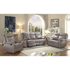 Contemporary Gray Three-Seater Sofa