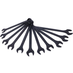 Jumbo Combination Wrench Set extra large, Metric, 11-piece, 34 to 50mm,Black Oxide, with Pouch