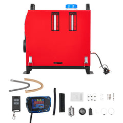 Diesel Air Heater Diesel Parking Heater 8 kW DC 12-24 V Blue LCD Switch