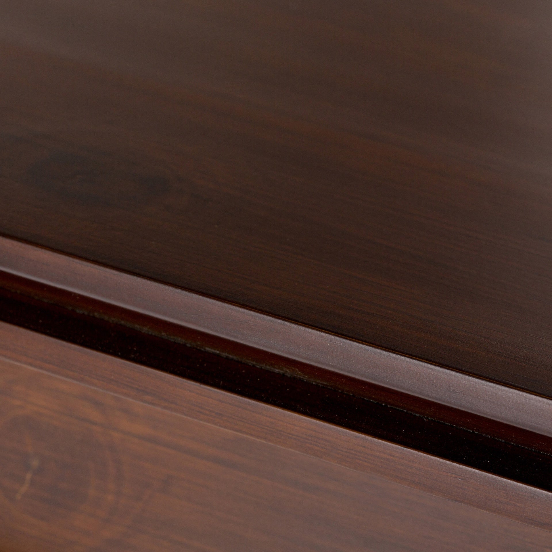 Artisan 30 inch Wide Solid Wood Low Storage Cabinet in Russet Brown