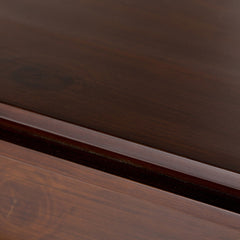 Artisan 30 inch Wide Solid Wood Low Storage Cabinet in Russet Brown