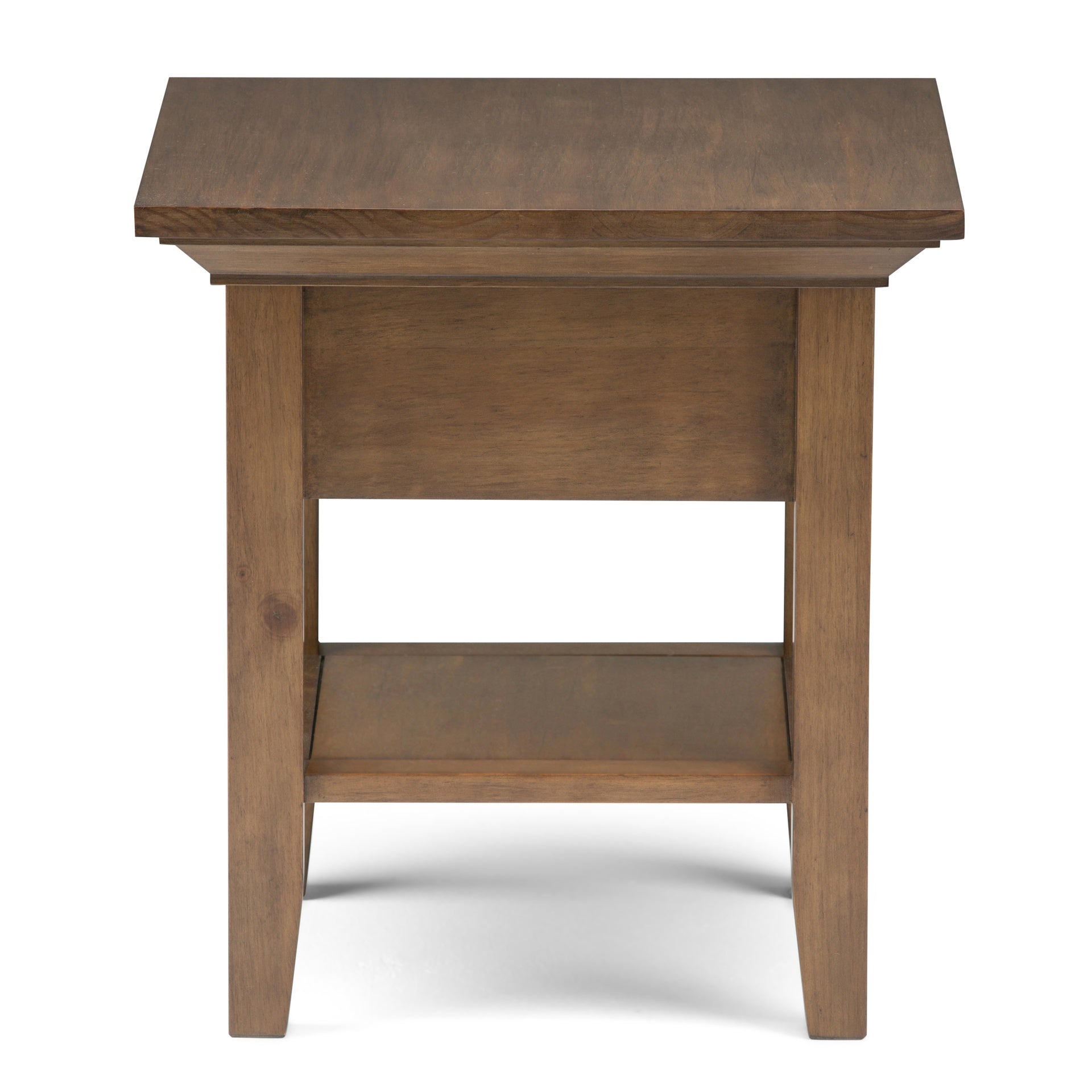 Redmond - End Table - Rustic Natural Aged Brown