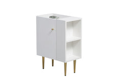 21.6" Vanity Base Only, Open Shelf on the Right, White 24V06-21WHR-W1920P385636