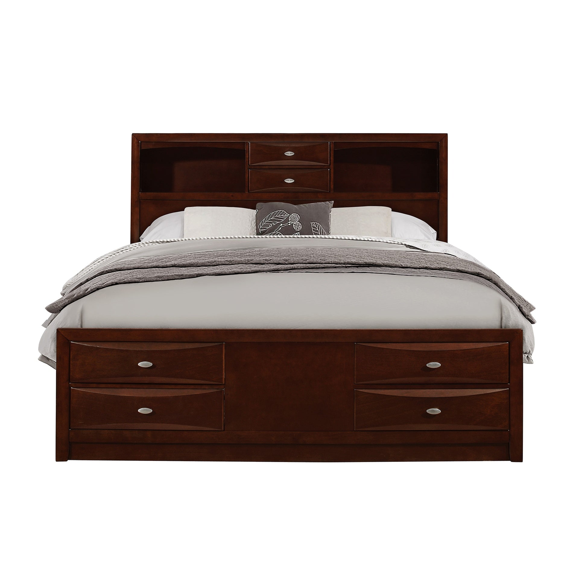 LUCILLE MERLOT KING BED