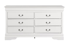 Louis Phillipe G3190-D Dresser , White