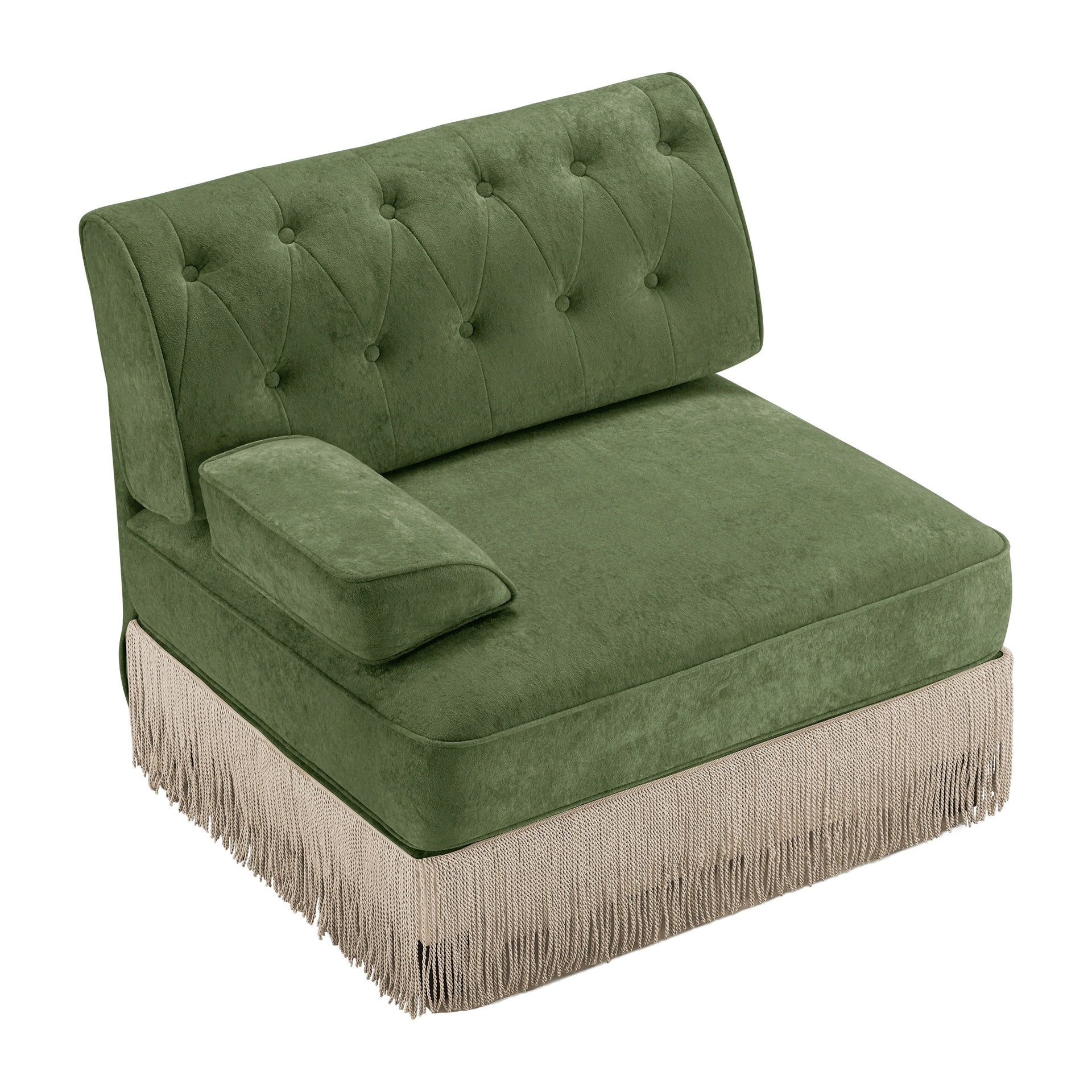 Sofa LSF Velvet -Green