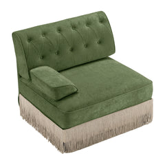 Sofa LSF Velvet -Green