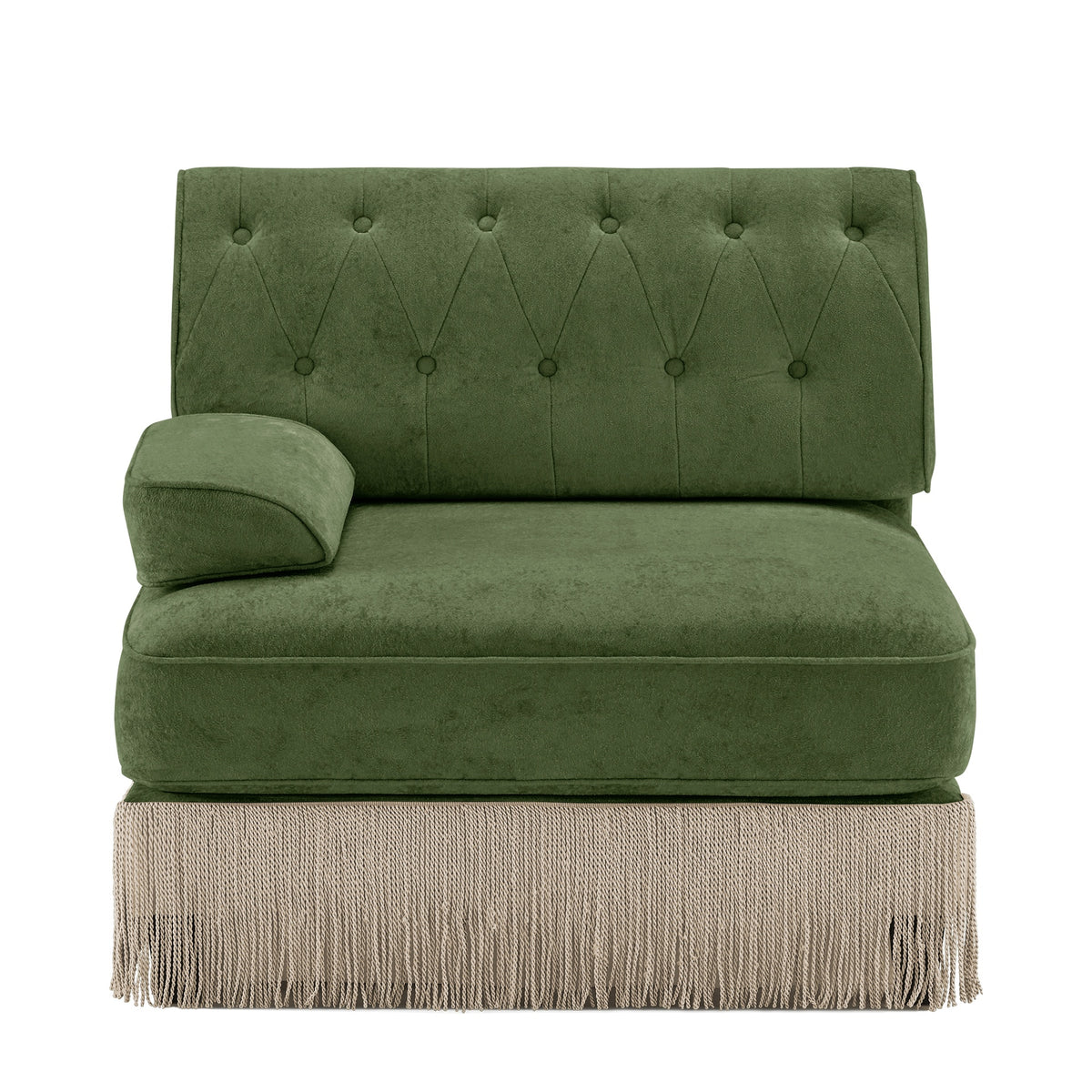 Sofa LSF Velvet -Green