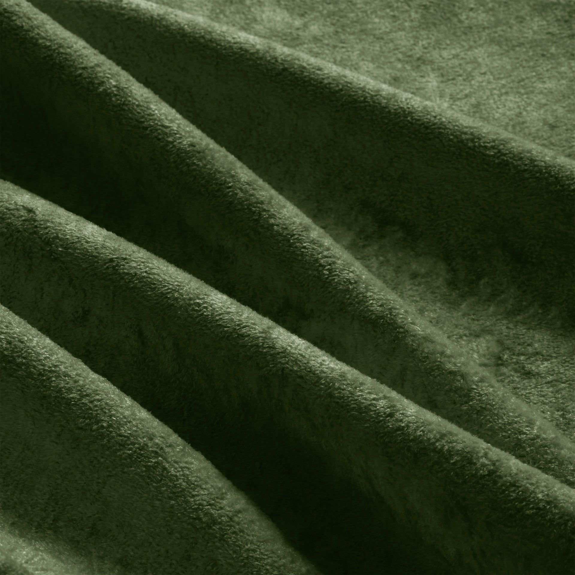Armless Sofa Velvet-Green