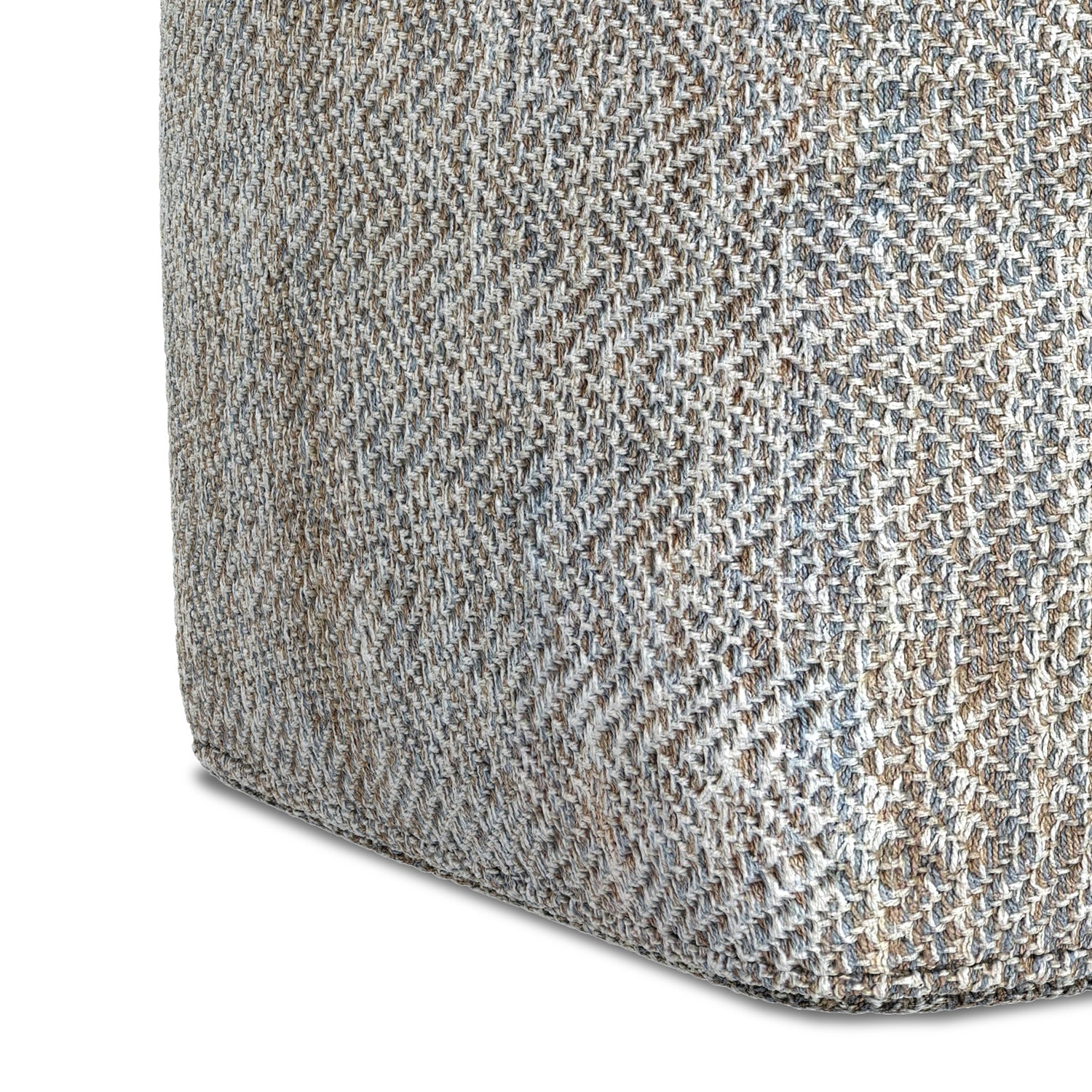 Nate 18 inch Square Pouf