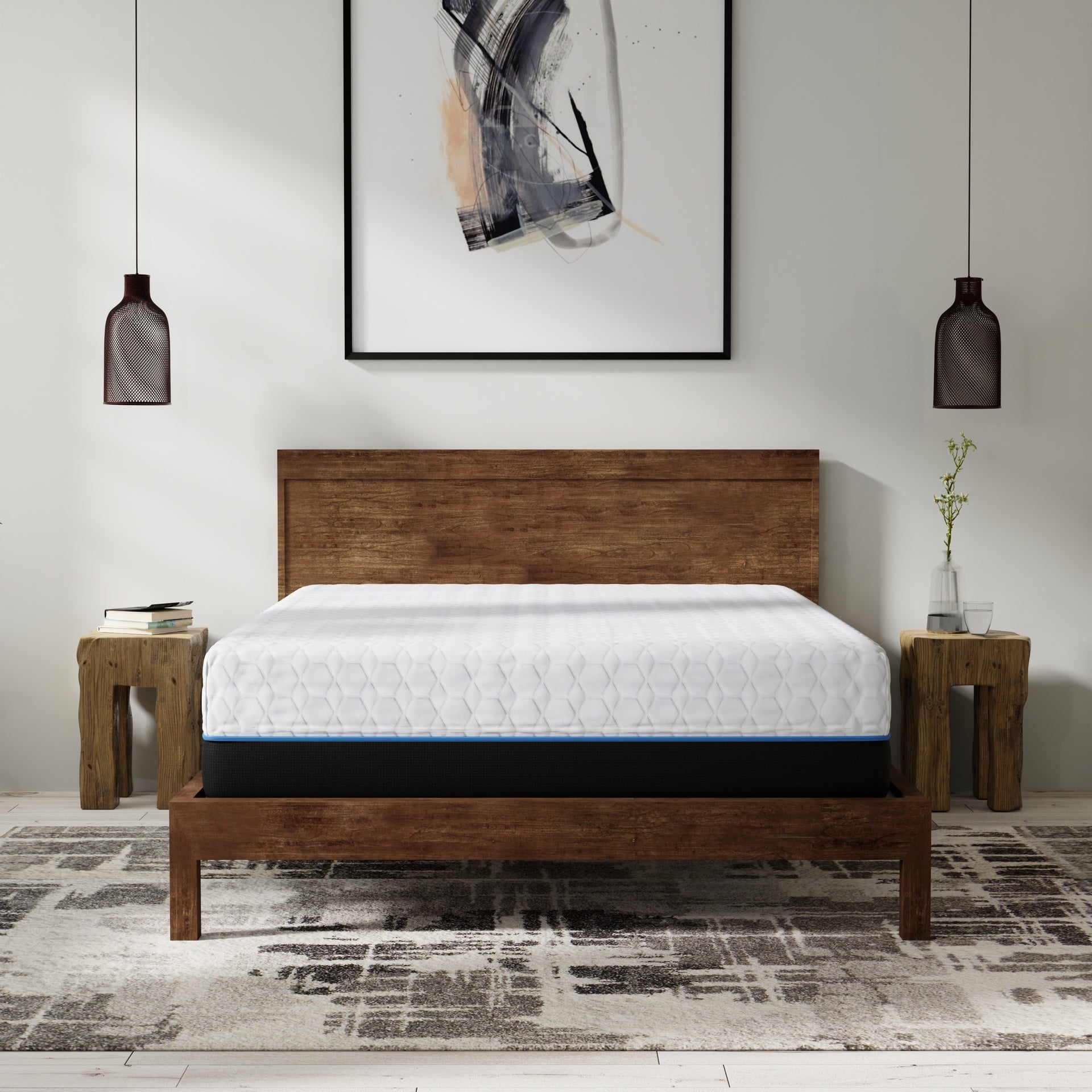 Copper Infused 14 Inch Plush Memory Foam Twin XL Mattress