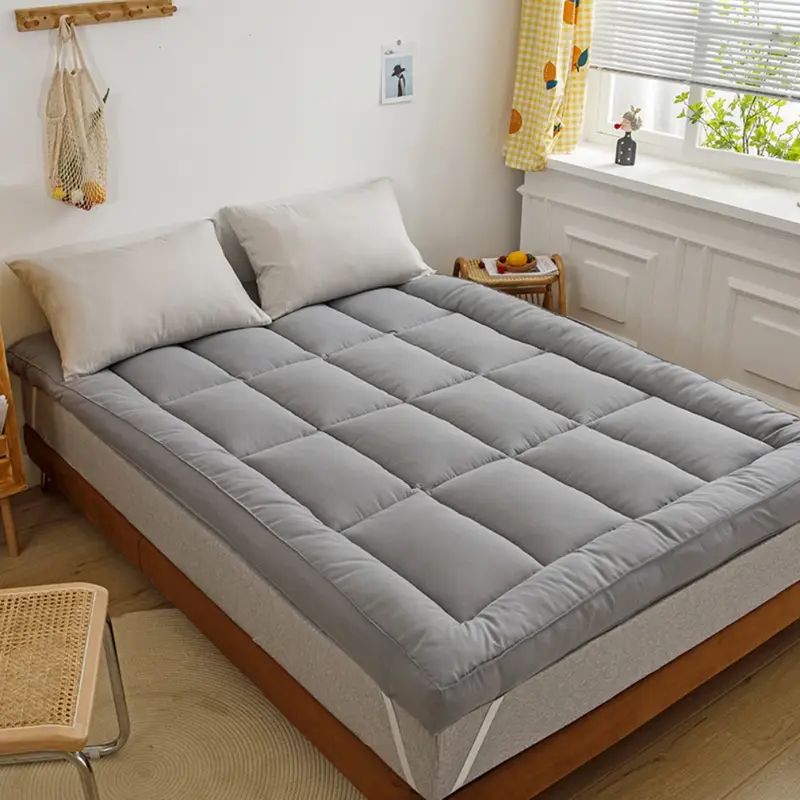 Topper Pad for Mattress Gray King